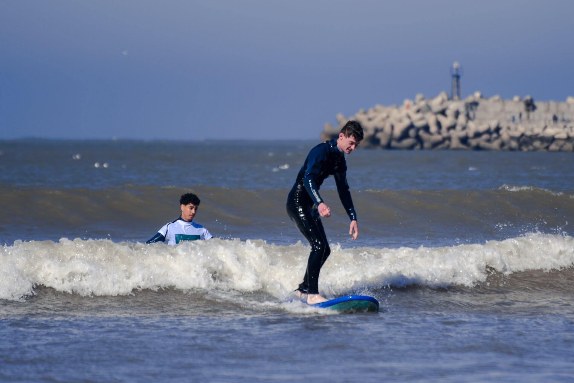 kitesurf surf lesson