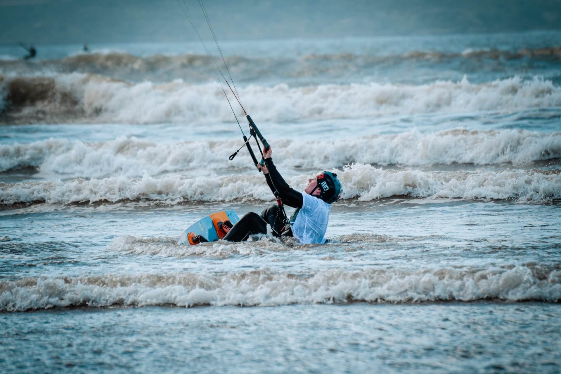 kitesurfing